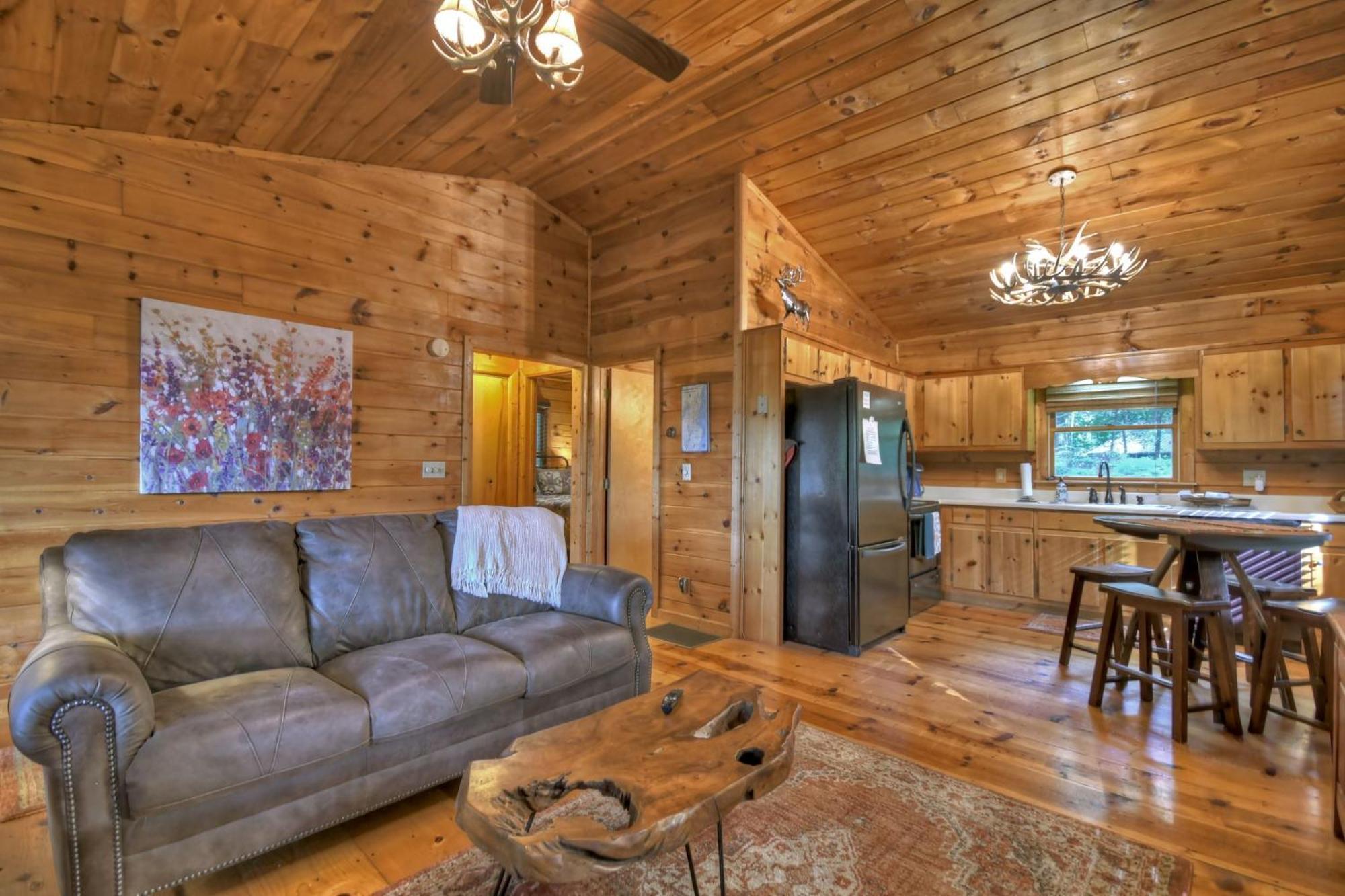 Bearfoot Ridge Wood-Burning Fireplace Cozy Hot Tub Serene Views Ellijay Exterior photo