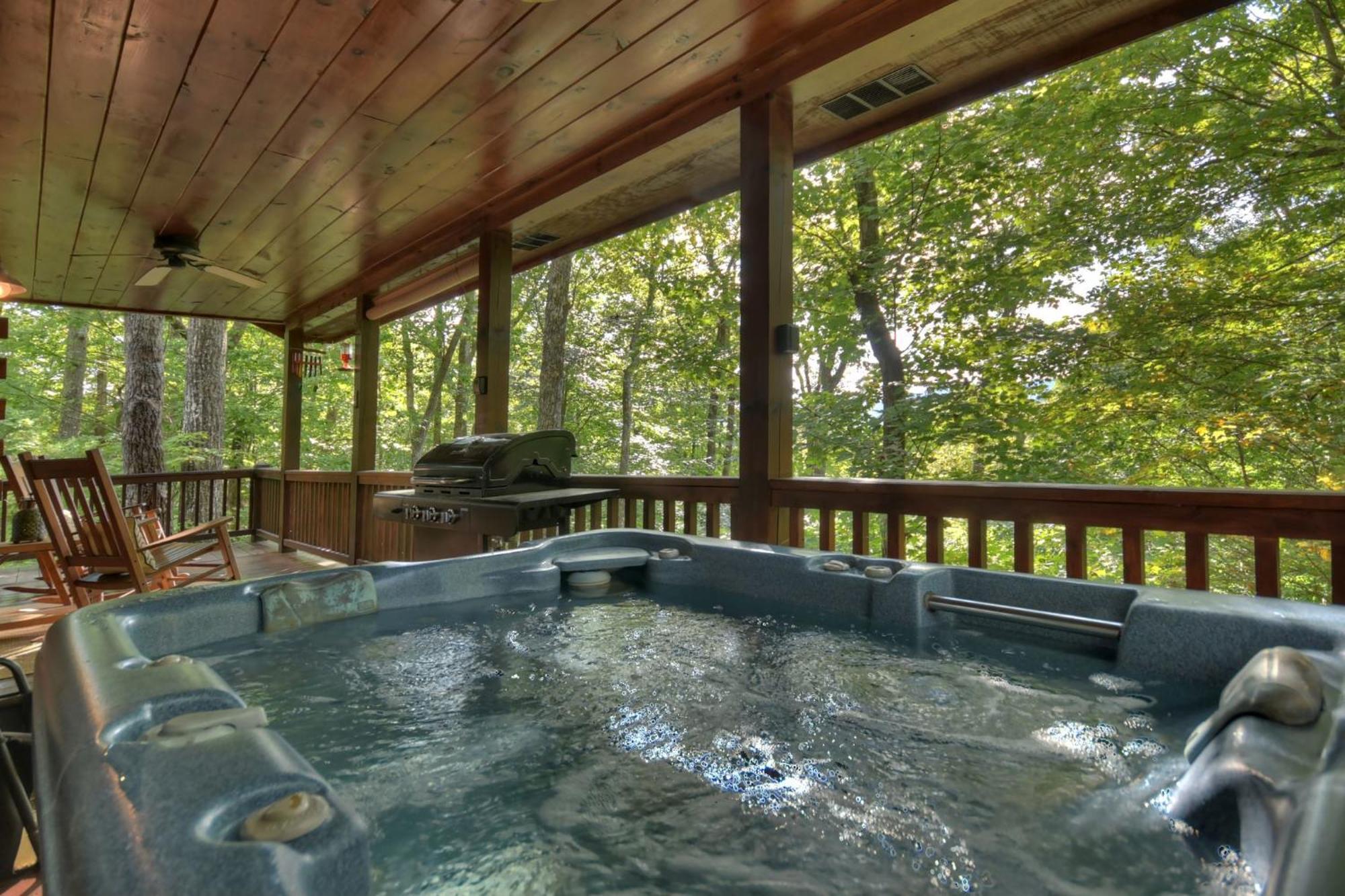 Bearfoot Ridge Wood-Burning Fireplace Cozy Hot Tub Serene Views Ellijay Exterior photo